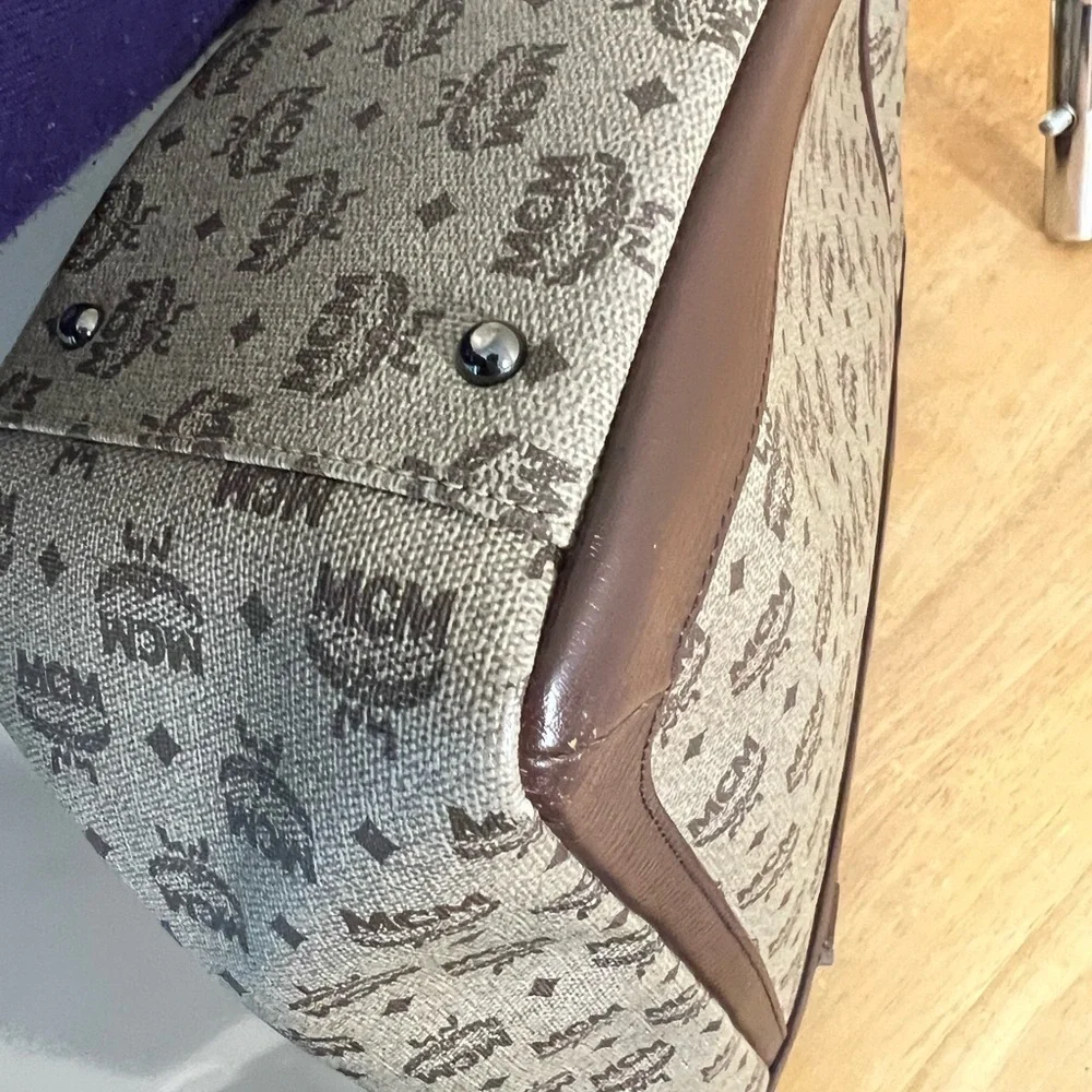 MCM Tote - Coated Canvas